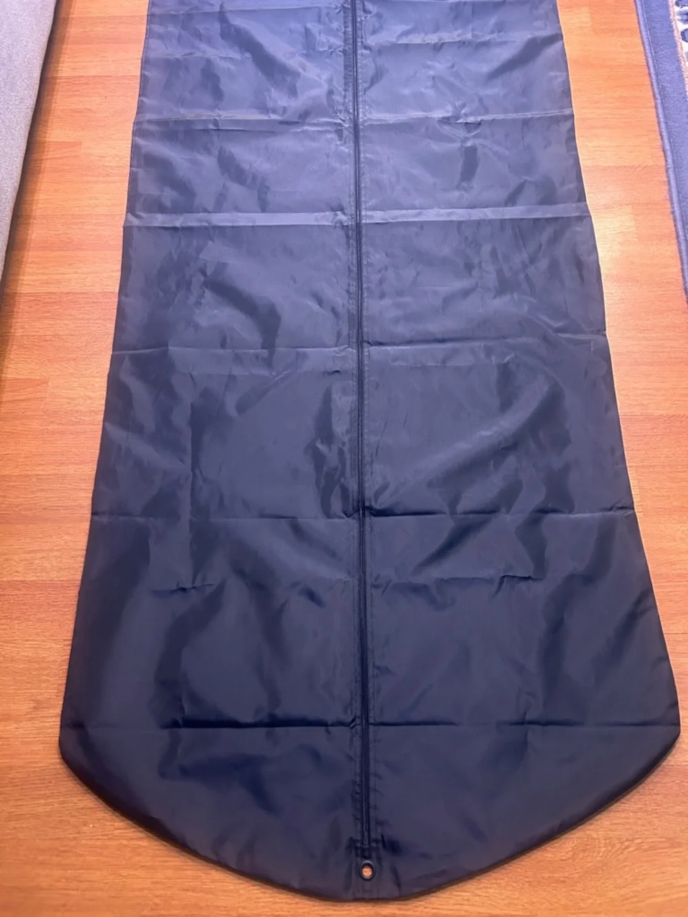 Prada Black Nylon Garment Bag with Logo Patch
